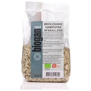 Biogan Hampefrø Afskallede Ø - 400 g. produktbillede