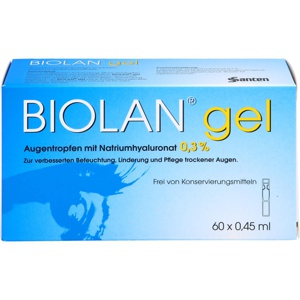 BIOLAN Gel Augentropfen Produktbild