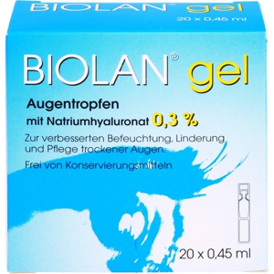 BIOLAN Gel Augentropfen Produktbild