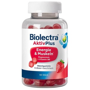 Biolectra Aktivplus Energie & Muskeln Gummis Erdb., 60 St Kaudragees Produktbild
