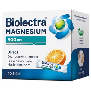 Biolectra Magnesium 300 mg Direct Orange Produktbild