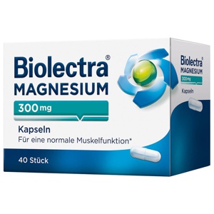 Biolectra Magnesium 300 mg Kapseln Produktbild
