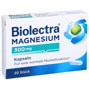 BIOLECTRA Magnesium 300 mg Kapseln Produktbild