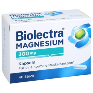 BIOLECTRA Magnesium 300 mg Kapseln Produktbild