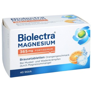BIOLECTRA Magnesium 365 mg fortissimum Orange Produktbild
