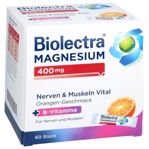 BIOLECTRA Magnesium 400 mg Nerven & Muskeln Vital Produktbild