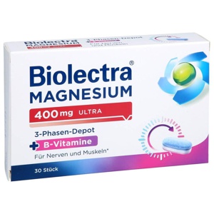 BIOLECTRA Magnesium 400 mg ultra 3-Phasen-Depot Produktbild