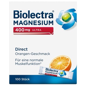 BIOLECTRA Magnesium 400 mg ultra Direct Orange Produktbild