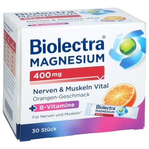 BIOLECTRA Magnesium 400 mg Nerven & Muskeln Vital Produktbild
