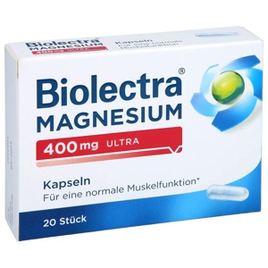 BIOLECTRA Magnesium 400 mg ultra Kapseln Produktbild