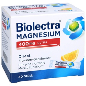 BIOLECTRA Magnesium 400 mg ultra Direct Zitrone Produktbild
