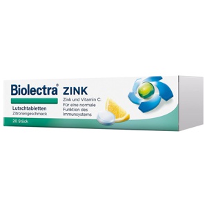 Biolectra Zink Lutschtabletten Produktbild