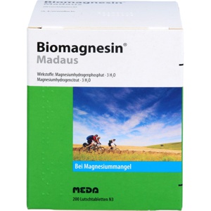 BIOMAGNESIN Madaus Lutschtabletten Produktbild