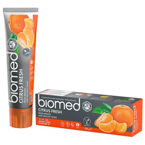 Biomed Citrus Fresh Tandkräm 100 g produkt bild