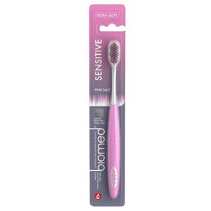 Biomed Pink Salt Ultrasoft Tandborste produkt bild