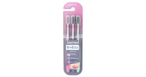 Biomed Pink Salt Ultrasoft Tandborste 3 st produkt bild