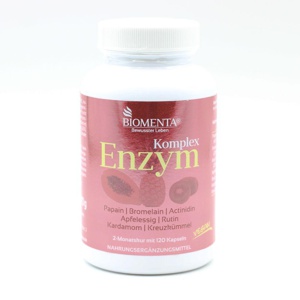 BIOMENTA Enzym Komplex Bromelain Papain Actinidin Produktbild