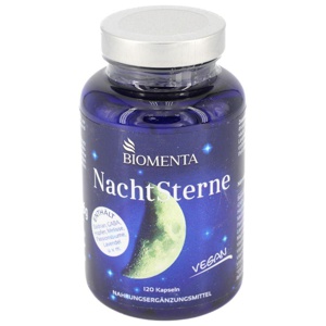 BIOMENTA NachtSterne vegan Kapseln Produktbild