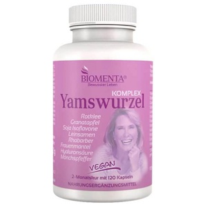 BIOMENTA Yamswurzel Komplex Kapseln Produktbild