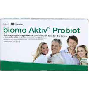 BIOMO Aktiv Probiot Kapseln Produktbild