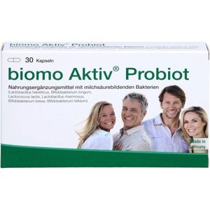 BIOMO Aktiv Probiot Kapseln Produktbild