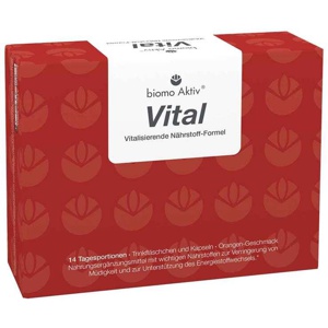 Biomo Aktiv Vital Trinkflaschen 14 Tagesportionen, 1 St Kombipackung Produktbild