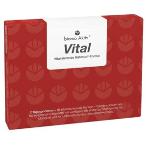 Biomo Aktiv Vital Trinkflaschen 7 Tagesportionen, 1 St Kombipackung Produktbild