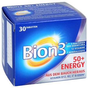 Bion3 50+ ENERGY 30 St Tabletten Produktbild