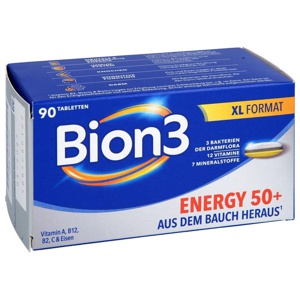 Bion3 50+ ENERGY 90 St Tabletten Produktbild
