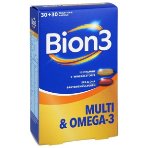 Bion3 MULTI & OMEGA-3 2X30 St Kombipackung Produktbild
