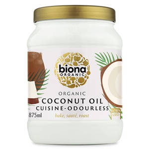 Kokosolie smagsneutral Økologisk - 875 ml. produktbillede