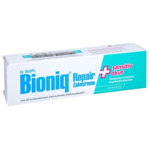 BIONIQ Repair-Zahncreme sensitiv akut Produktbild