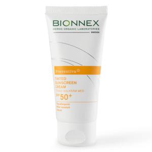 BIONNEX Preventiva Tinted Sunscreen Cream SPF 50+, 50 ml produkt bild