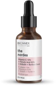 BIONNEX The Nordea Vitamin C 15% + Ferulic Acid 0,5% + Burdock Serum 30ml produkt bild
