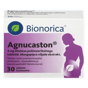 Bionorica agnucaston õhuk. polüm.kat. tbl 4mg n30 toote pilt