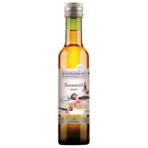Sesamolie native Øko. - 250 ml. produktbillede