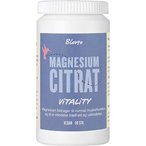 Magnesium Citrat - 90 kapsler produktbillede