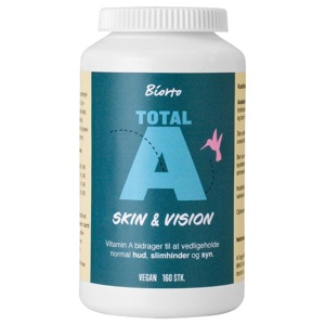 Biorto Total A Skin & Vision - 160 kapsler produktbillede