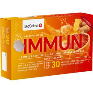 Immun C+D-vitamin Zink 30 brustabletter produkt bild