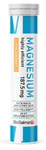 Biosalma Magnesium 187,5 mg Apelsin 20 brustabletter produkt bild