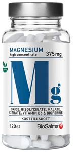 BioSalma Magnesium 375 mg 120 tabletter