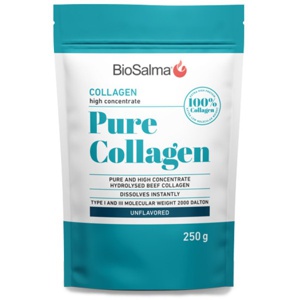 BioSalma Pure Collagen 100% Unflavored 250 g produktbillede