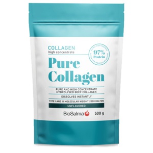 BioSalma Pure Collagen 100% Unflavored 500 g produktbillede