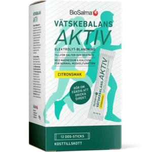 BioSalma Vätskebalans Aktiv 12 dos-sticks produkt bild