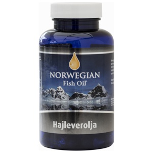 Biosan Hajleverolja NFO, 120 kaps produkt bild