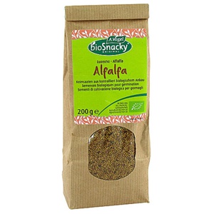 BioSnacky Sprossensamen Alfalfa, 200 g n.v. Produktbild