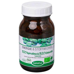 BIOSPIRULINA & Biochlorella 2in1 Tabletten Produktbild