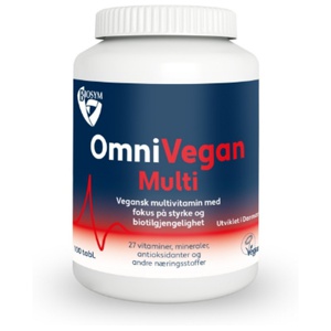 Biosym OmniVegan Multi tabletter 100 stk produktbilde