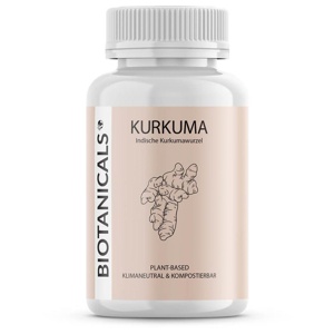 BIOTANICALS KURKUMA 120 St Kapseln Produktbild