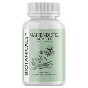Biotanicals Mariendistel Komplex Kapseln, 120 St Kapseln Produktbild